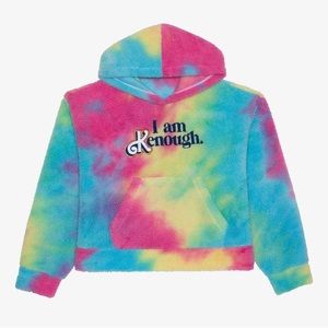 Barbie the Movie ⭐️ I am Kenough tie dye sherpa hoodie